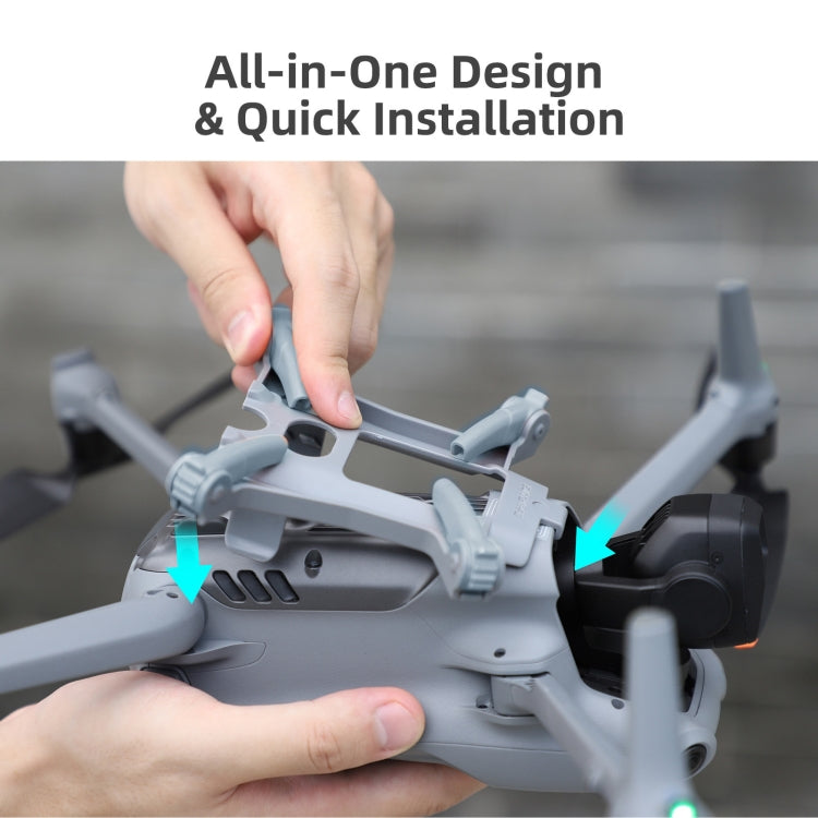 For DJI Air 3S / 3 Sunnylife Landing Gear Extensions Heightened Spider Gears Support Leg For DJI Air 3S / 3 Sunnylife Landing Gear Extensions Heightened Spider Gears Support Leg